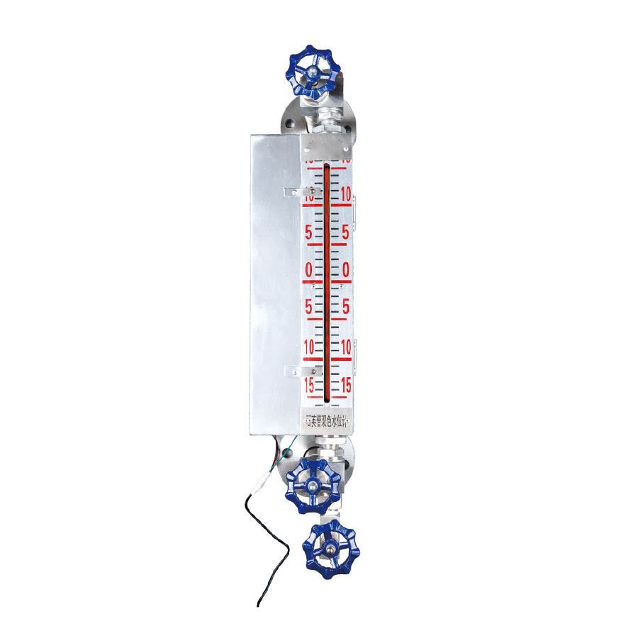 Two-color water level gauge