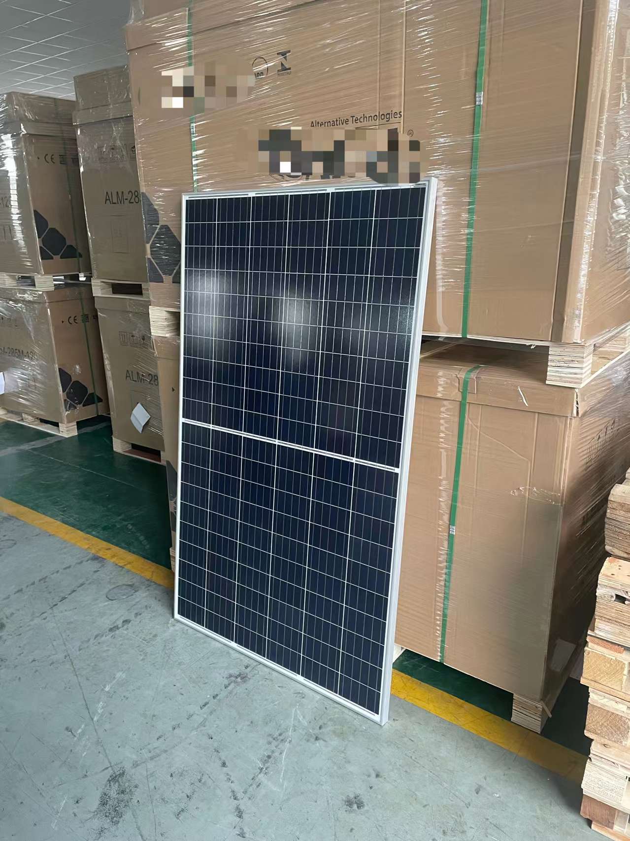 285w mono solar panel half cells version
