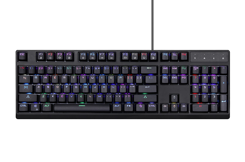 Full keys RGB Mechanical keyboard