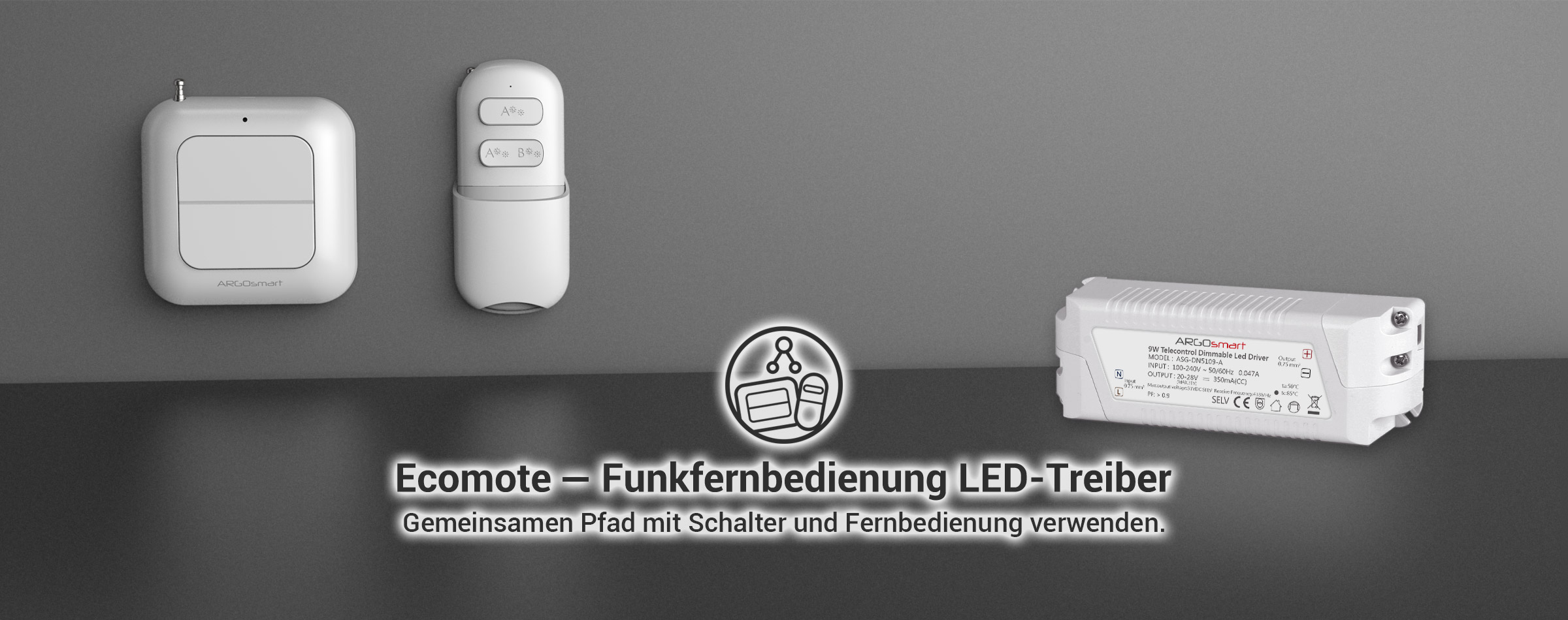 Ecomote Wireless Remote LED Driver
