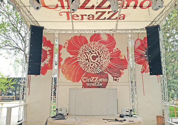 ZSOUND LA110 Speaker Brings Cinzano Terazza in Uzbekistan to Life