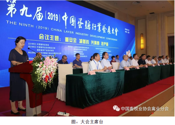 热烈祝贺第九届(2019)中国蛋鸡行业发展大会在北京隆重召开