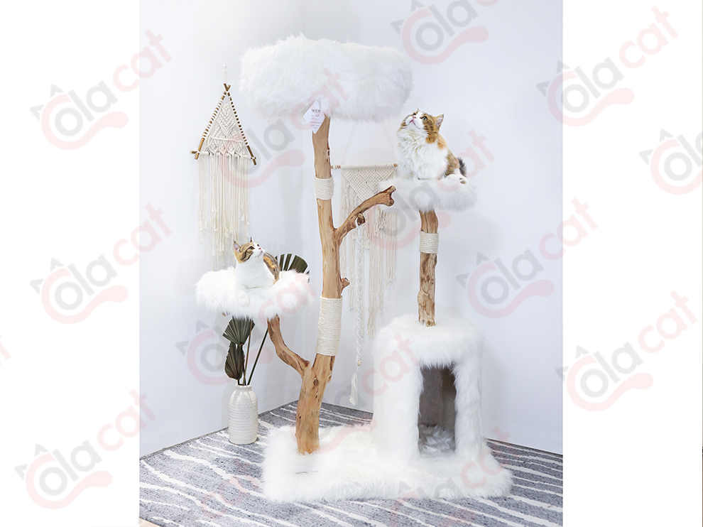 Natural high-end series cat scratching tree MK210208