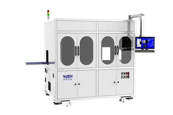Wide mouth bottle testing machine