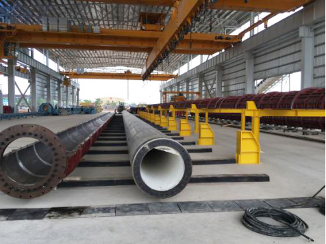 Indonesia tubular pile factory project