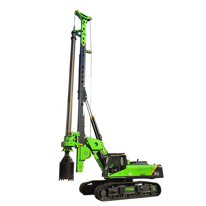 KR220E高性能全液压旋挖钻机