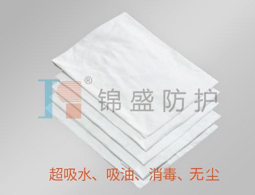  Instantly absorbed all-cotton dust-free white cleaning cloth