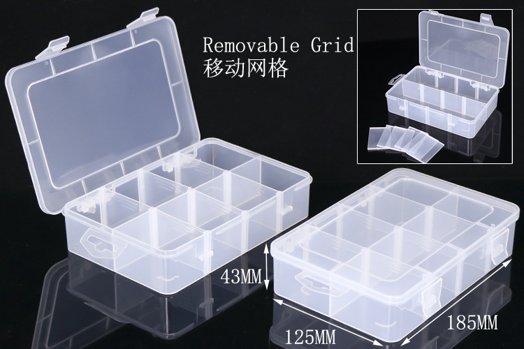 Grid PP Box with Removable Grid  