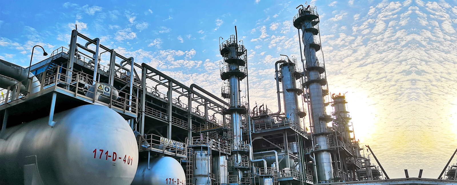 Various products from Sinoseal operate in CNOOC Taizhou Petrochemical Cracking unit