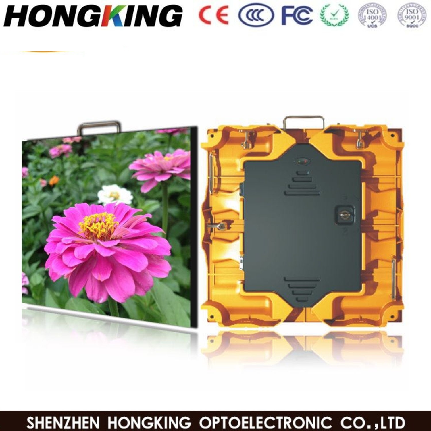HK-O Series P4 High Definition Full Color   Outdoor Rental LED Display Panel