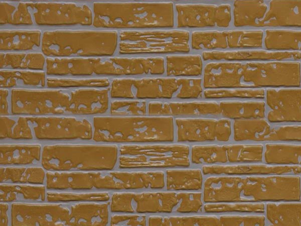 Light gray overcoated earthy yellow cultural stone pattern (Z4-QH12)