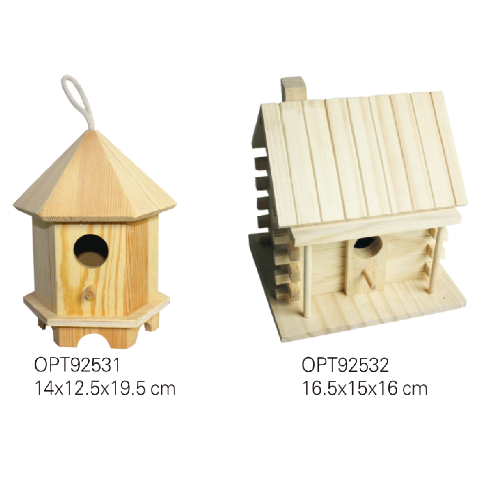 OPT92531-OPT92532 Bird houses