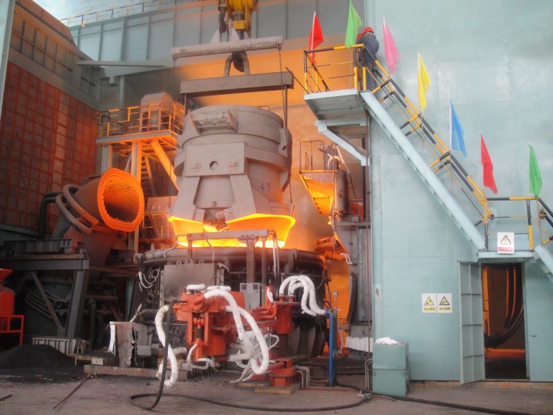 内蒙古乌海80吨电弧炉1