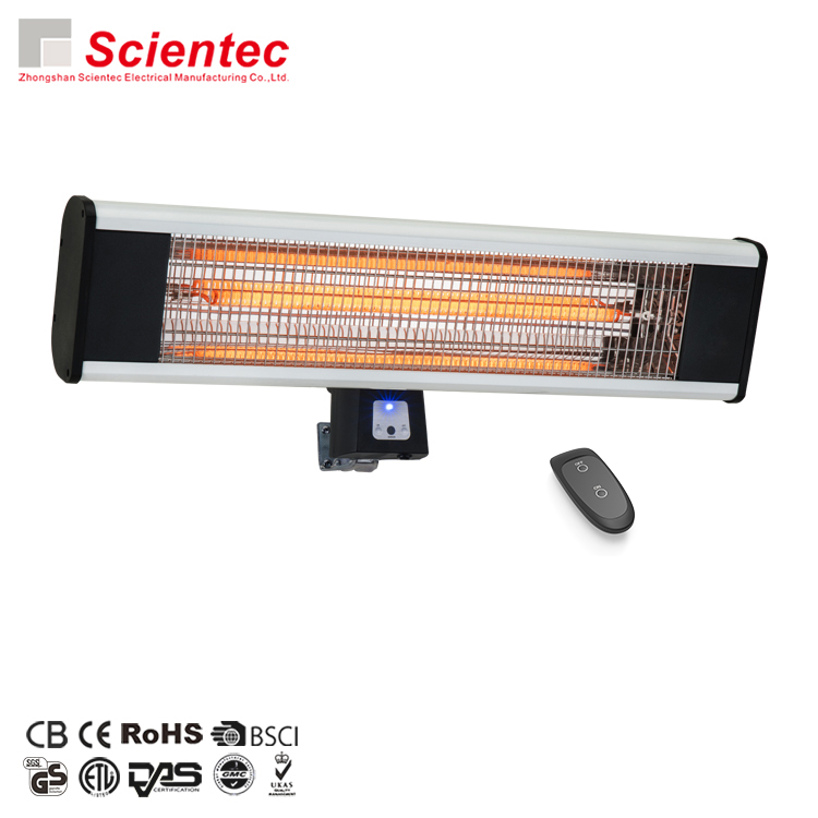 1800W Remote Control Wall Mounting Infrared Heater