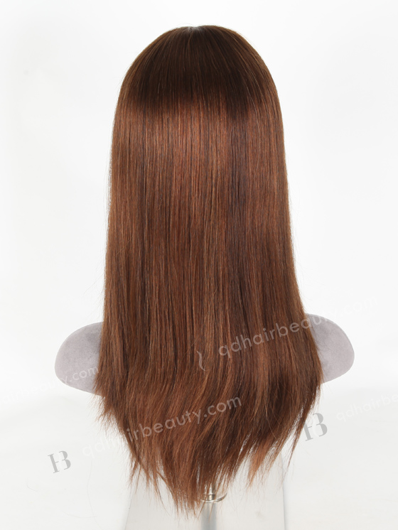 Highlight Color 16''European Virgin Silk Top Glueless Wigs WR-GL-070