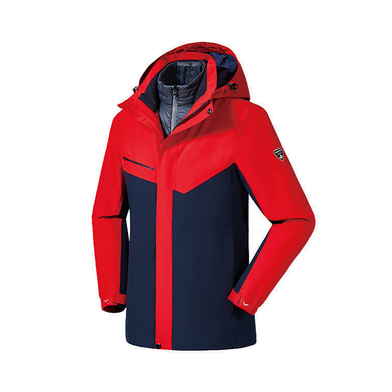 Women's three-in-one jacket (down liner)