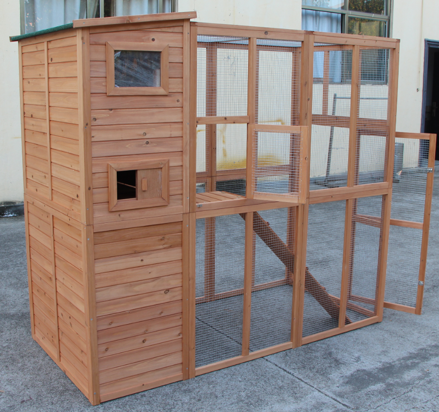 Wooden cat cage cat playhouse 