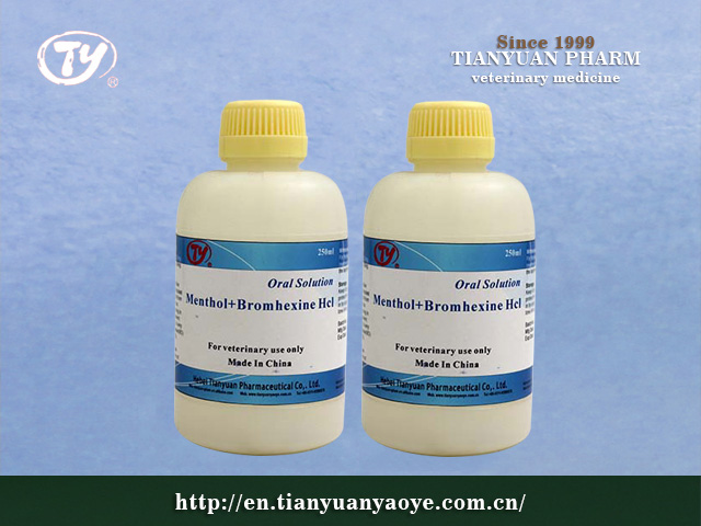 Menthol + Bromhexine Hcl oral solution