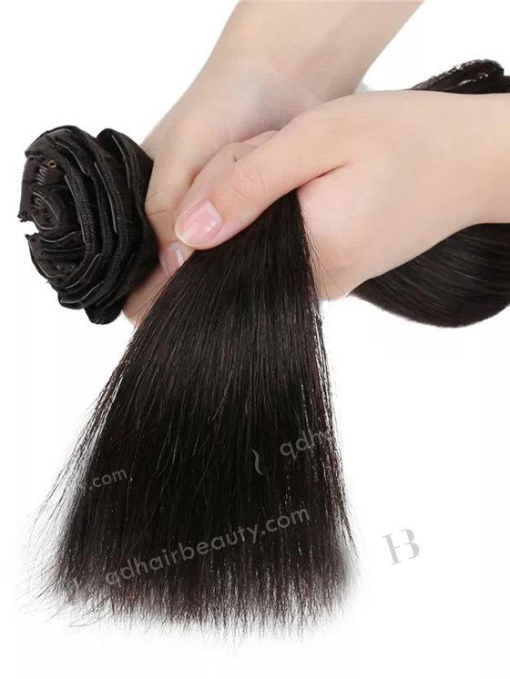 Top Quality Human Hair Clip in Hair Extensions WR-CW-002