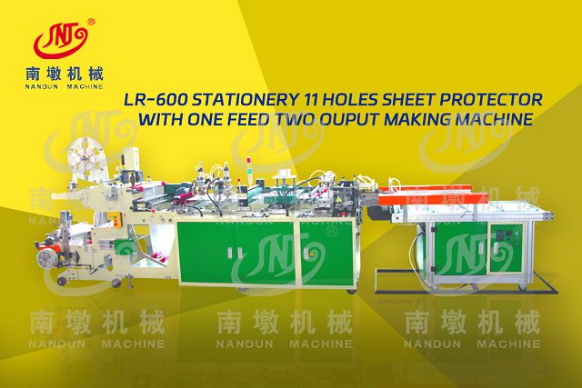LR-600 11-hole document loose-leaf bag machine