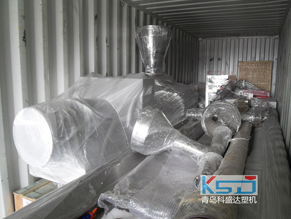 Delivery for WPC  profile machine
