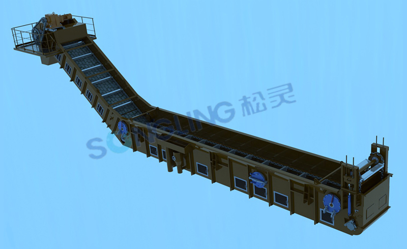 Submerged Scaper Conveyor