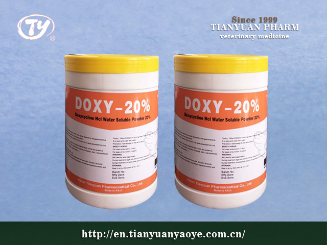 Doxycycline HCL soluble powder