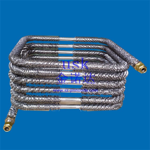 Stainless steel fin heat exchanger
