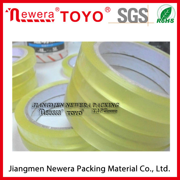 Stationery tape with paper core