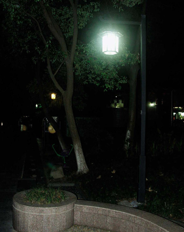 庭院-中东河园路照明