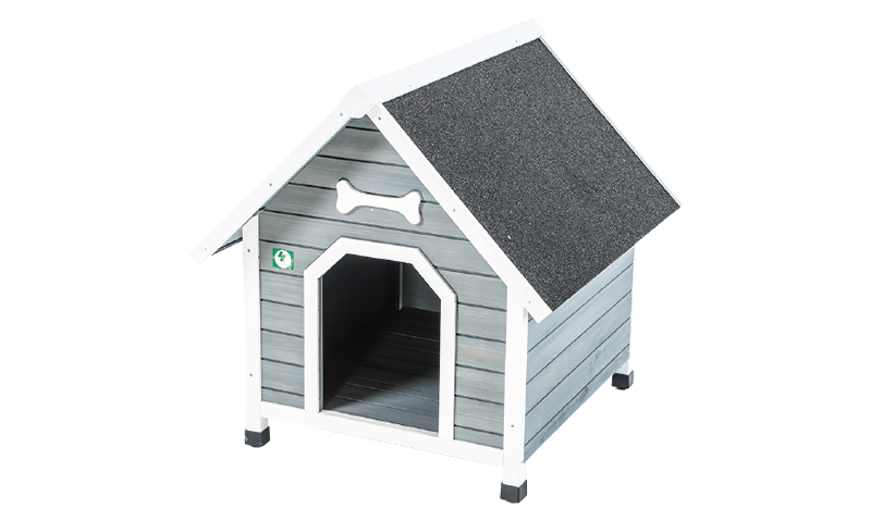 Wooden dog kennel pet house