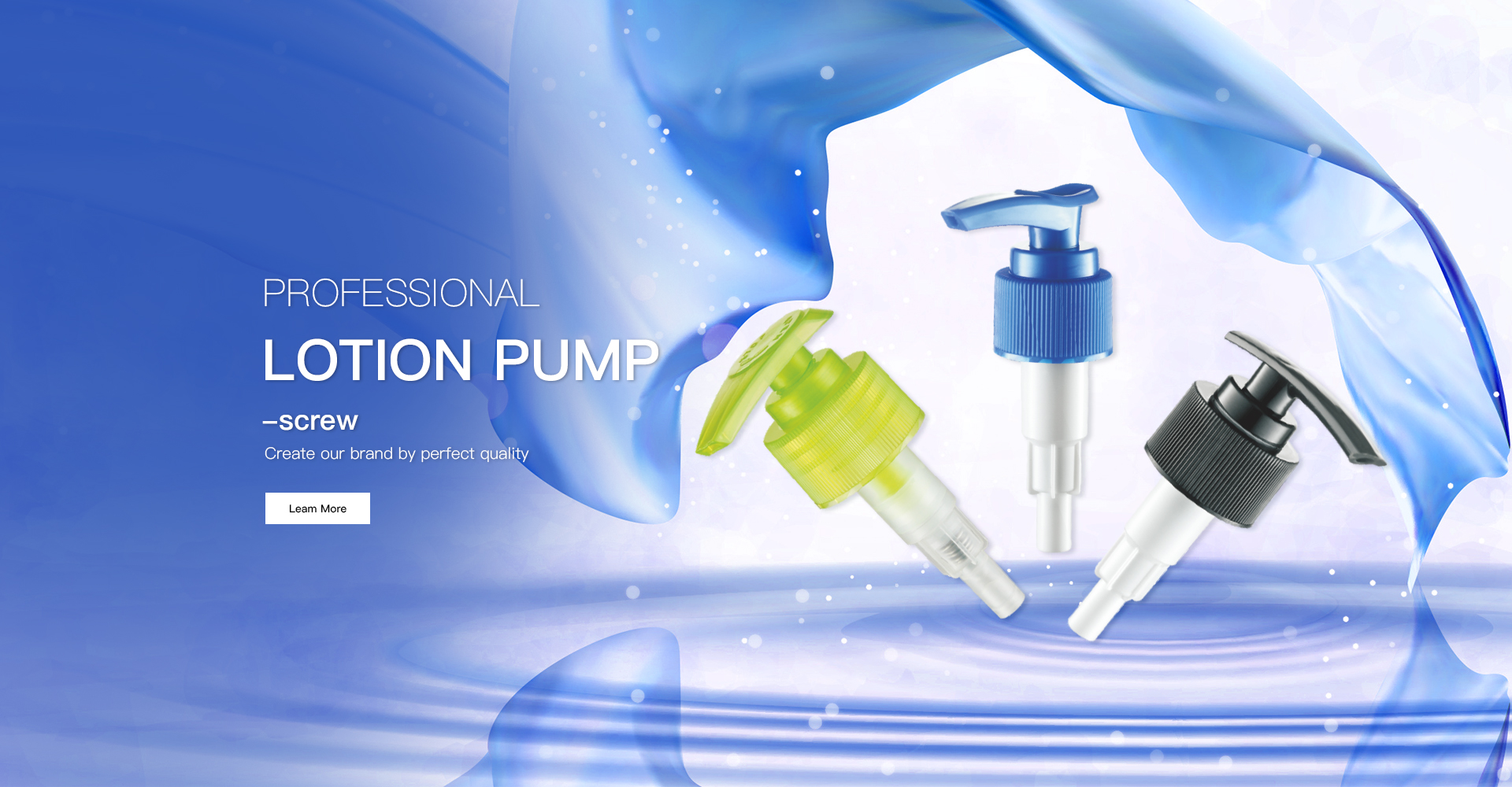 lotion pump-screw