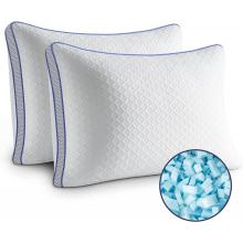 Adjustable Washable Cover Gel Shredded Memory Foam Pillow