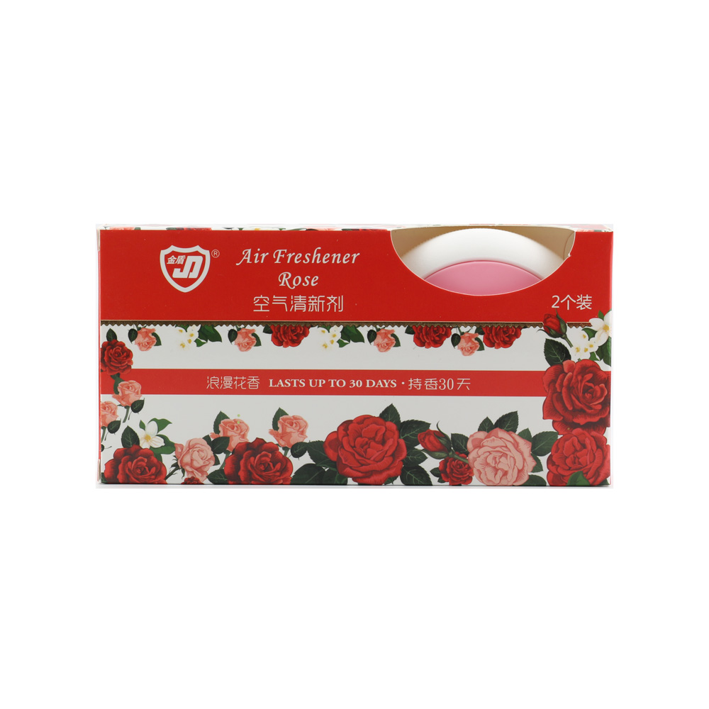 Golden Shield UFO Solid Freshener 2 Pack *30g (rose flower)