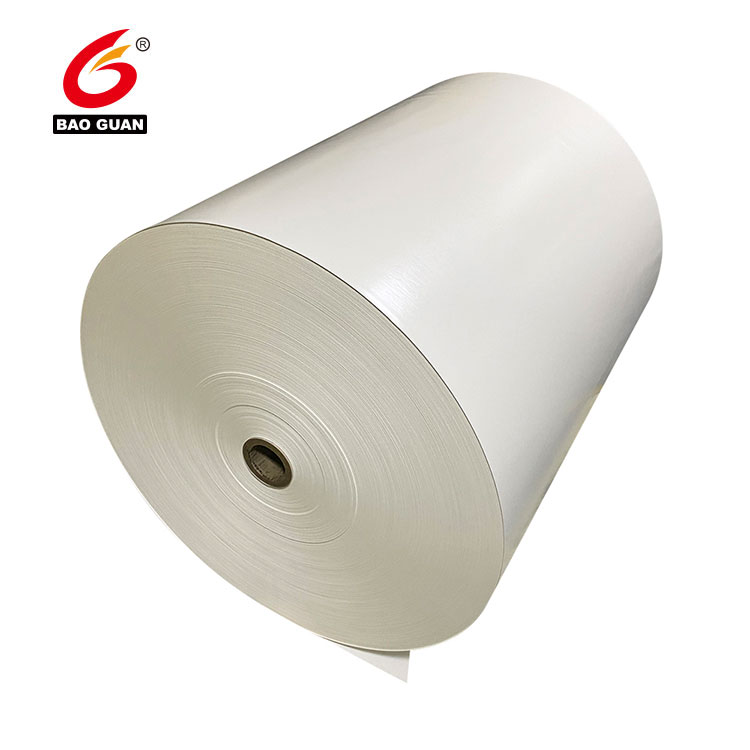 白色离型纸 White PE silicone coated release paper1 (1)