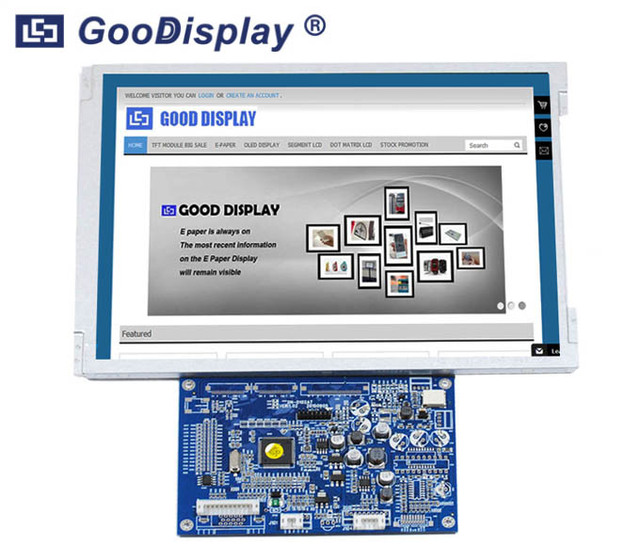 10,4 zoll TFT-Farb-Display mit VGA-Videoeingang, GDN-D102AT-GTT104SDH01
