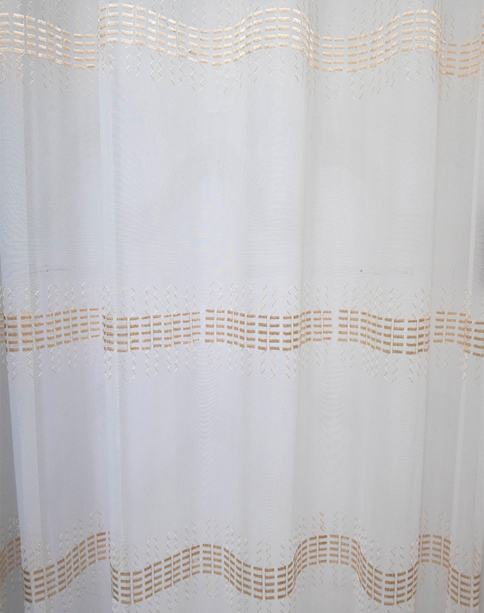 European Germany Turkish Sheer Embroidered Curtains