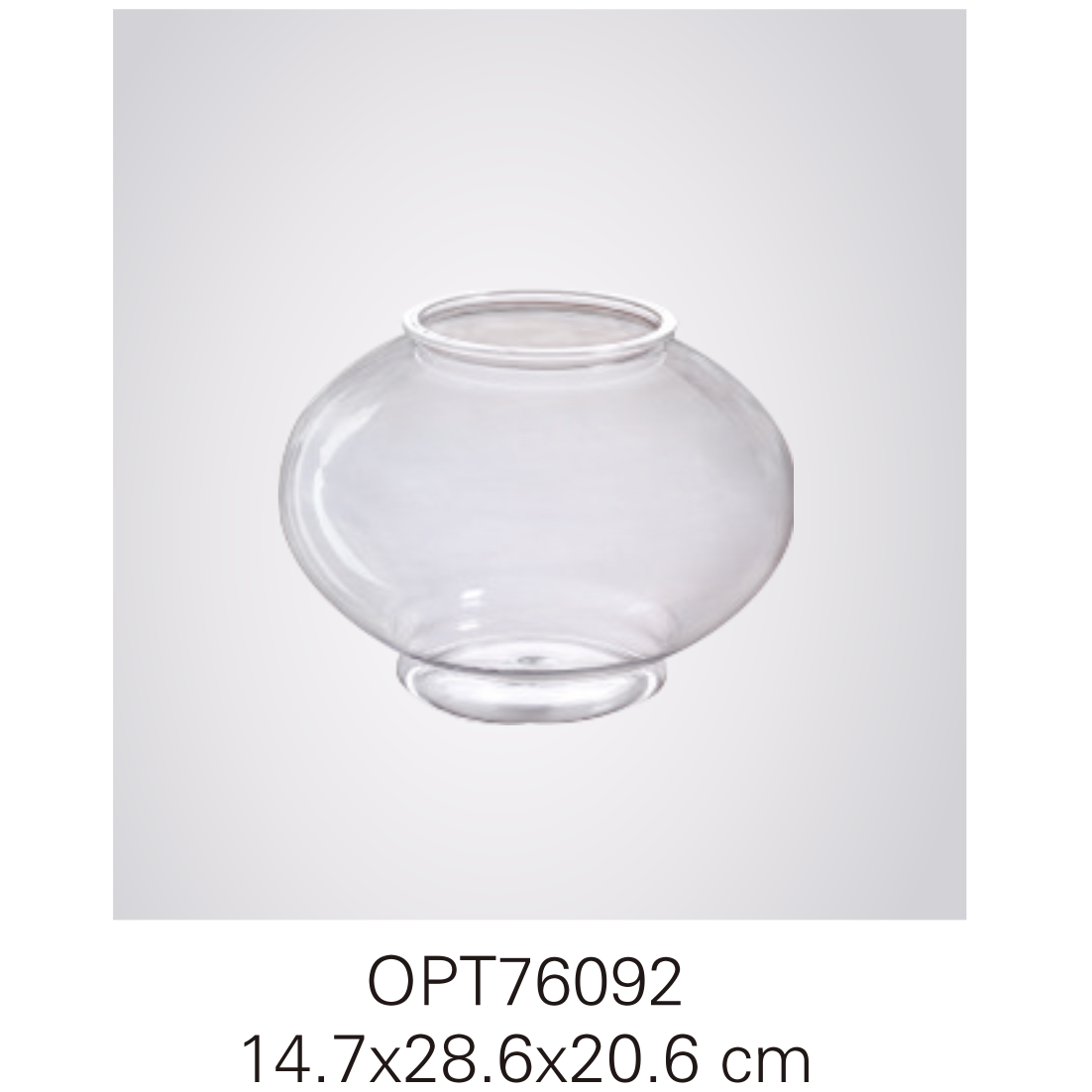 OPT76092 14.7x28.6x20.6cm fishbowls