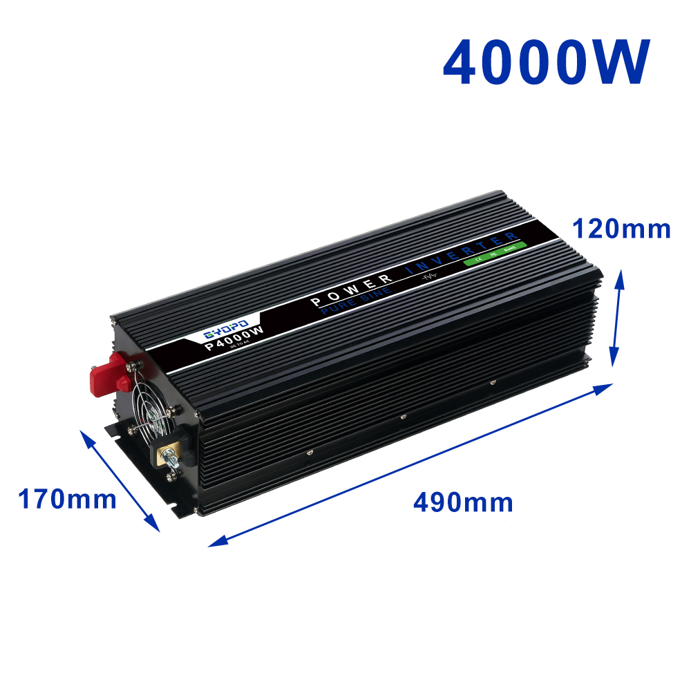 The market demand for Pure Sine Inverter 4000W is increasing