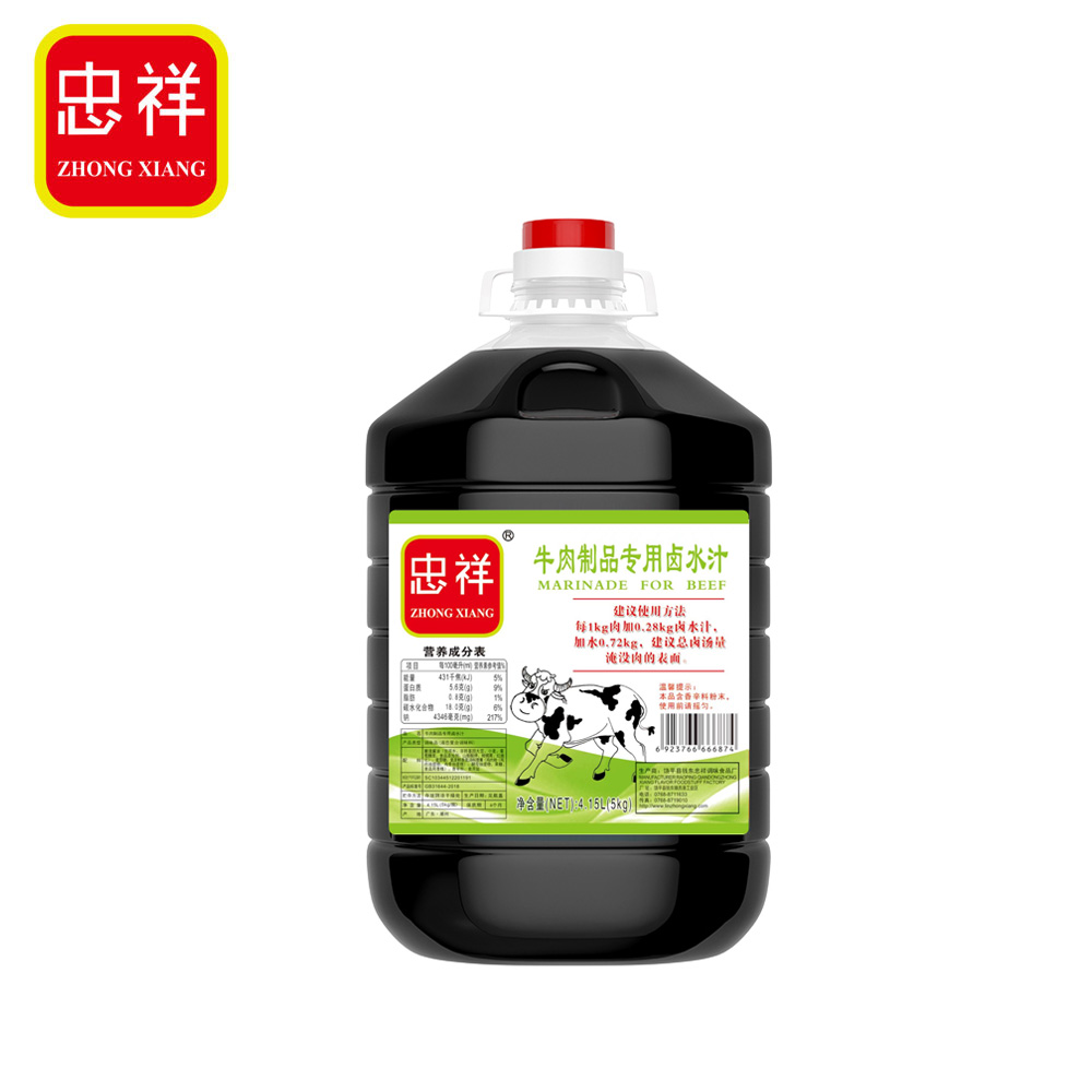 牛肉制品卤水汁4.15L