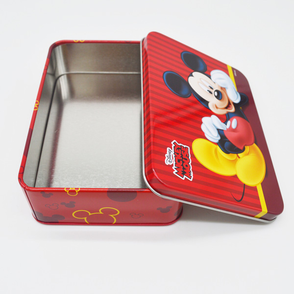 ML-595  Hot sale  rectangular tin box for toy /gift/food 