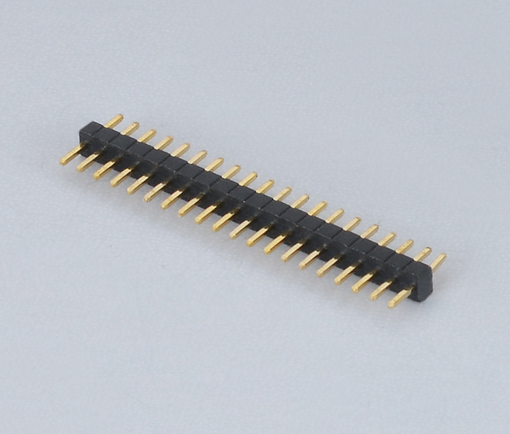 1.0mm Pitch Pin Header- single row 180° single row plastic