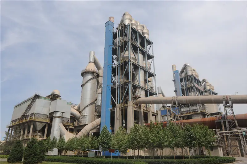 Cement kiln co-processing integrated solid waste and waste heat power generation cycle industry project