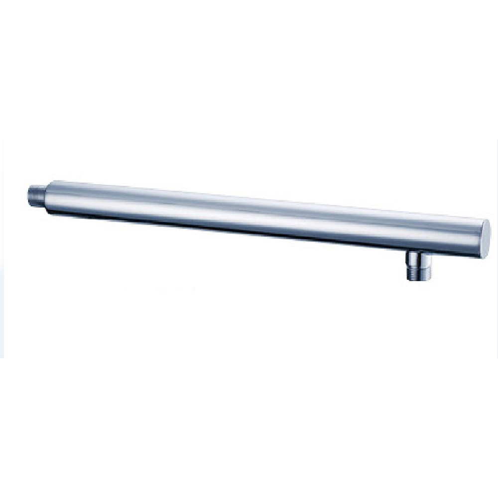 Long Polished Chrome Extender Shower Arm for Rain Shower Head With Flange
