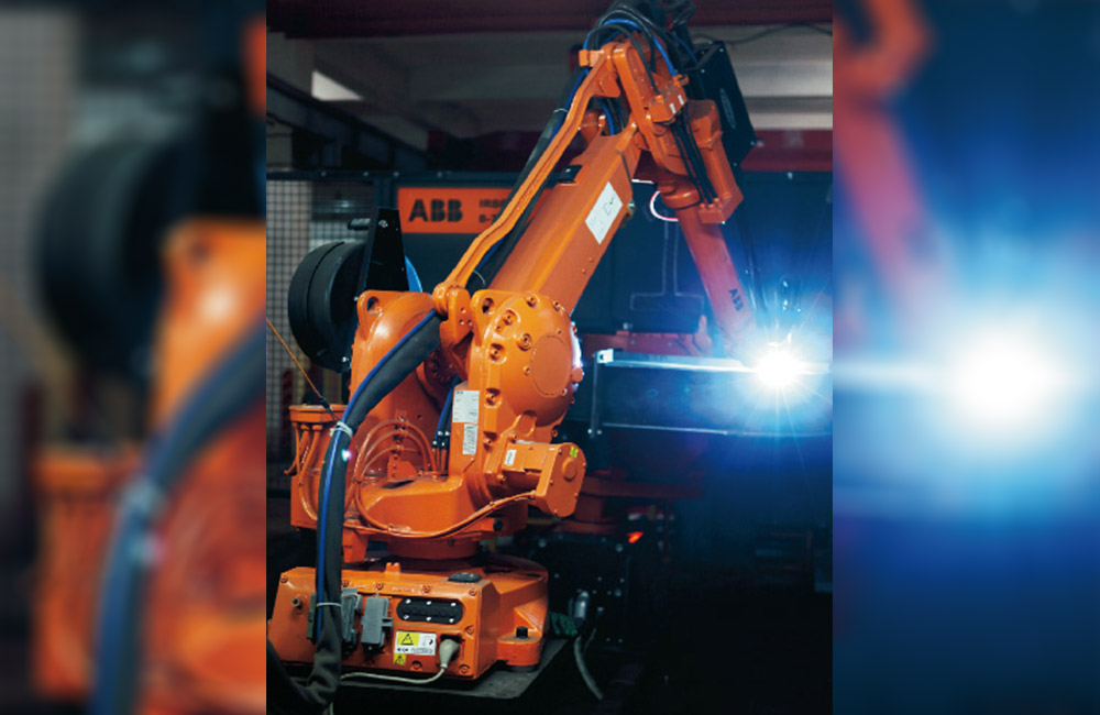 ABB焊接机器人作业