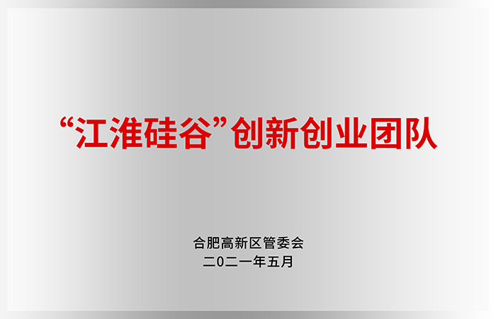 “江淮硅谷”创新创业团队