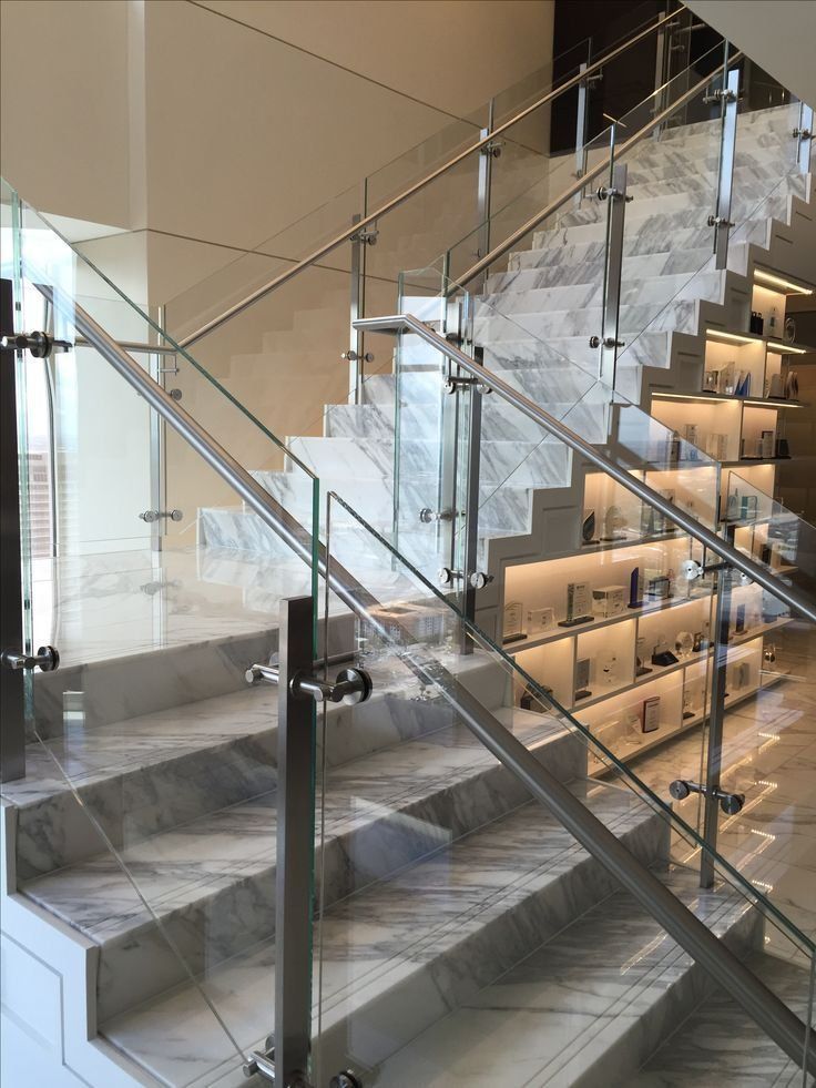 stainless steel glass railing stainless steel post glass railing for deck _balcony_stair #glass