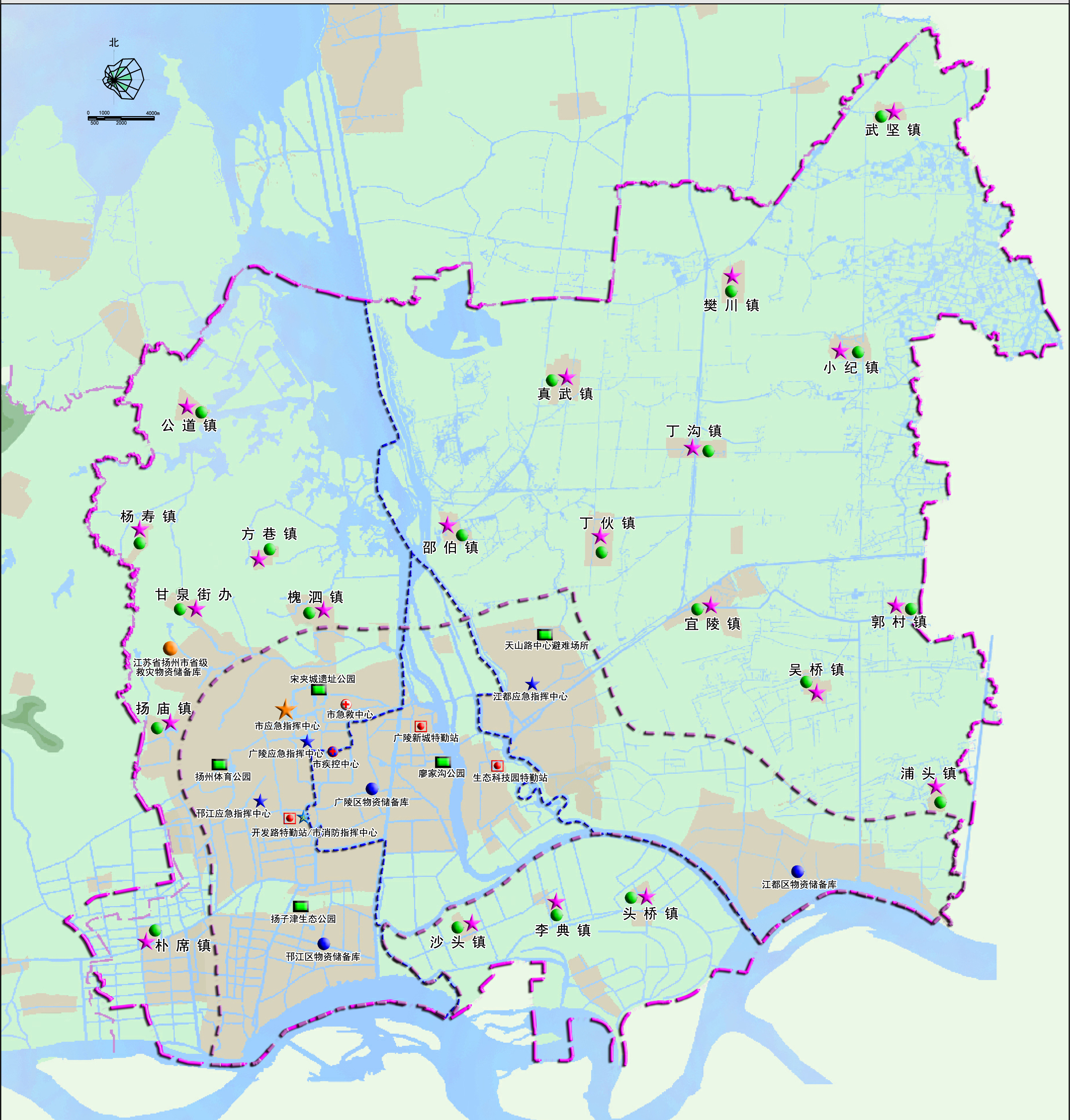 扬州市城市综合防灾规划(2019~2035)