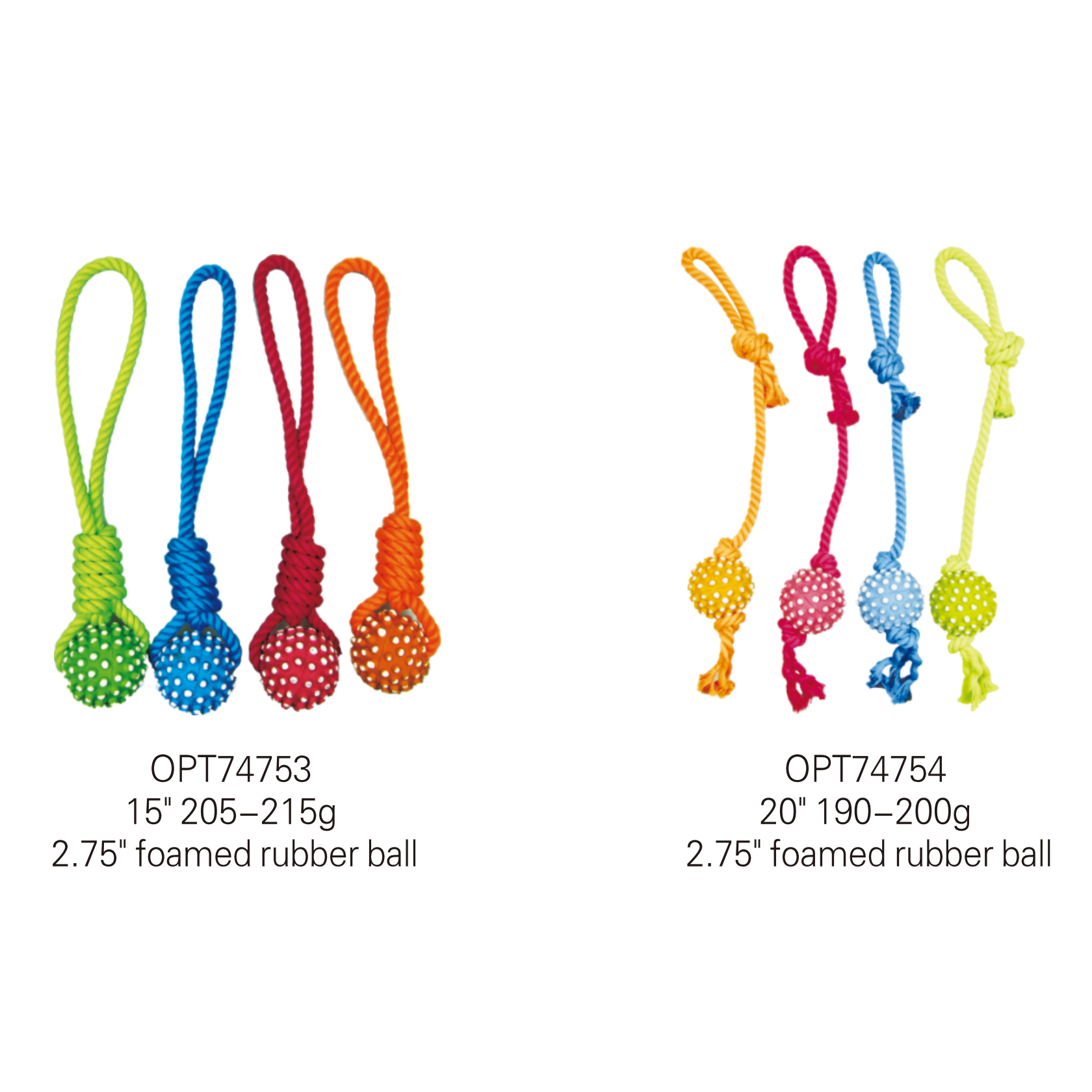 OPT74753-OPT74754 Dog toy rope