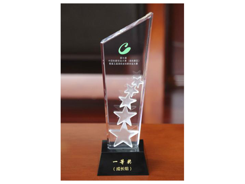 2019 China Innovation and Entrepreneurship Competition (Hunan Division) and the first prize of the 5th Hunan Innovation and Entrepreneurship Competition